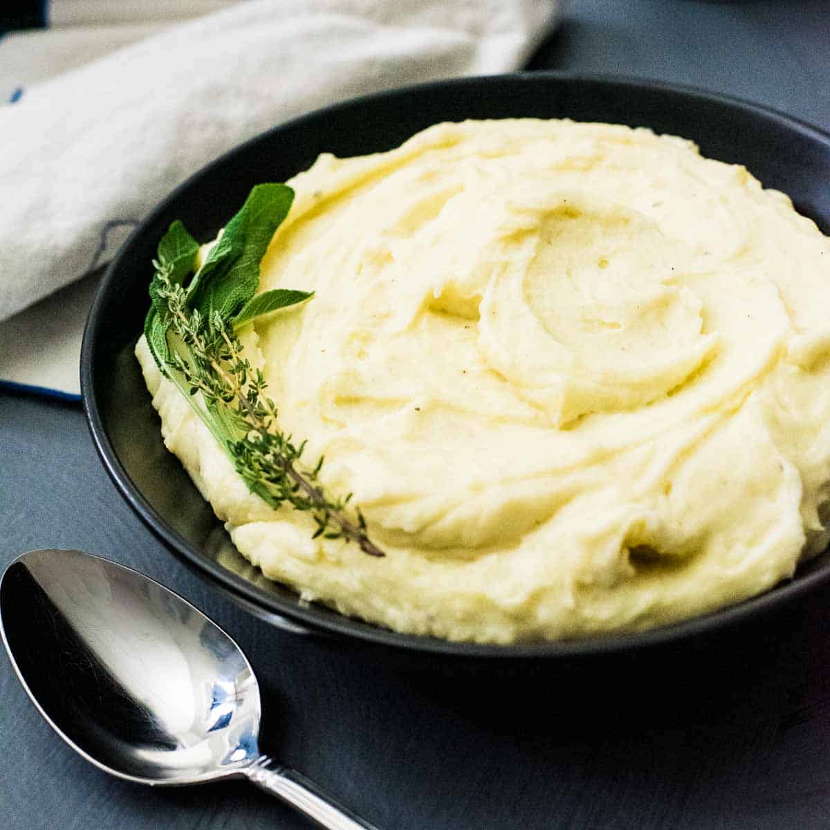 بطاطا مهروسة كريمية